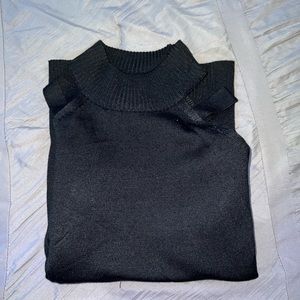 Black long sleeve top